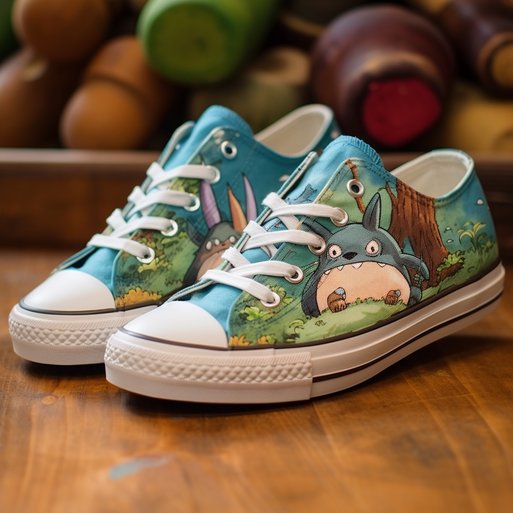 Anime Canvas Shoes: Lightweight and Casual Footwear for Everyday Comfort