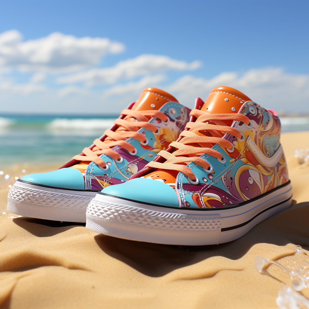 Anime Water Shoes: Combining Functionality and Anime Fandom at the Beach