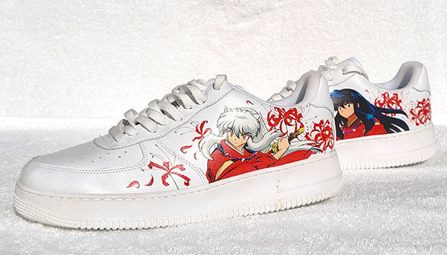 Custom anime shoes inspired by air force