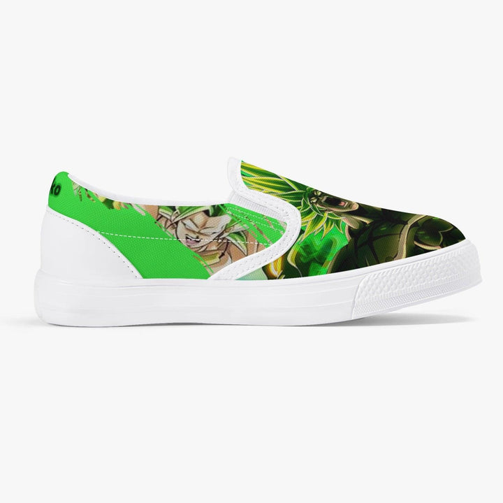 Dragonball Z Broly Kids Slipons Anime Shoes _ Dragonball Z _ Ayuko