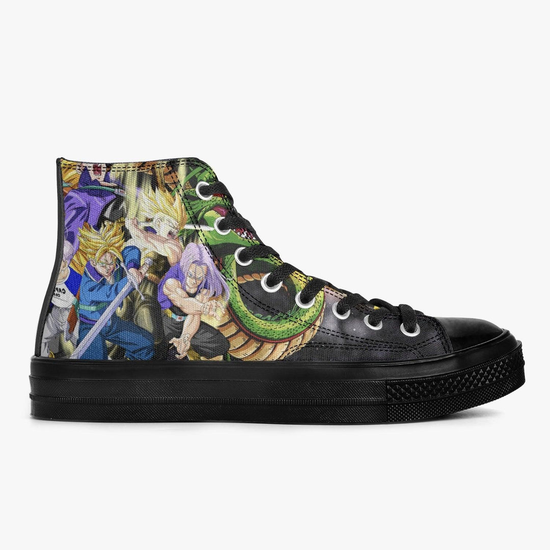 Dragonball Z Trunks A-Star High Anime Shoes _ Dragonball Z _ Ayuko