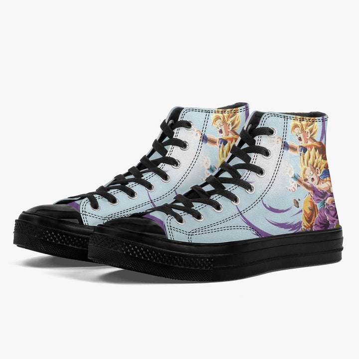 Dragonball Z Goku and Gohan A-Star High Anime Shoes _ Dragonball Z _ Ayuko