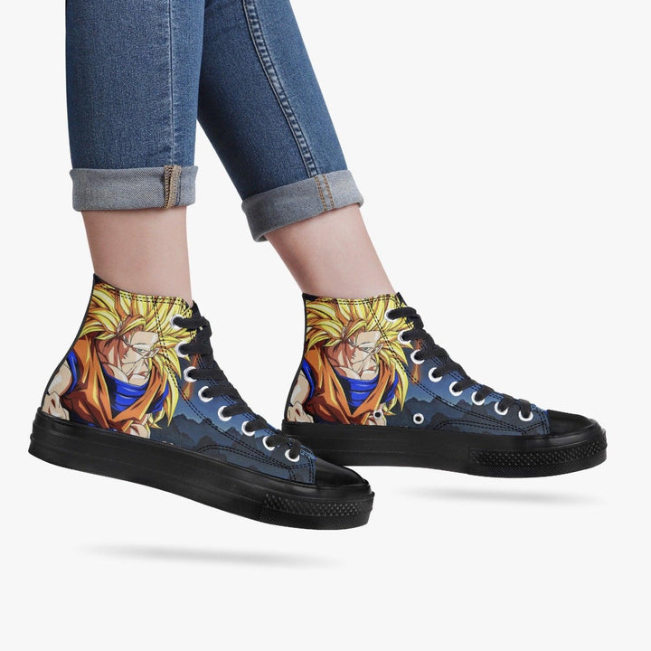 Dragonball Z Super Saiyan Goku A-Star High Anime Shoes _ Dragonball Z _ Ayuko