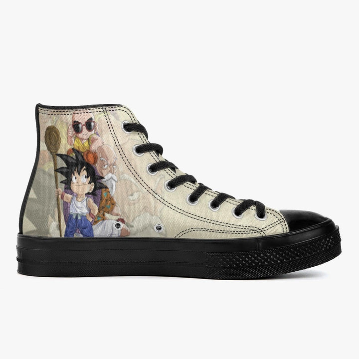 Dragonball Z Goku Krillin and Ded A-Star High Anime Shoes _ Dragonball Z _ Ayuko