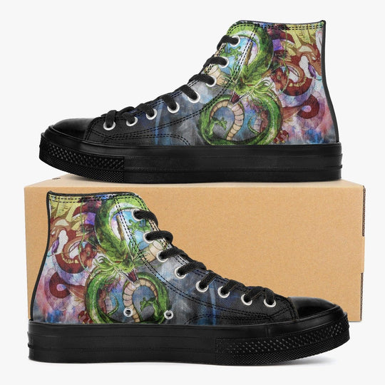 Dragonball Z Shenron A-Star High Anime Shoes _ Dragonball Z _ Ayuko