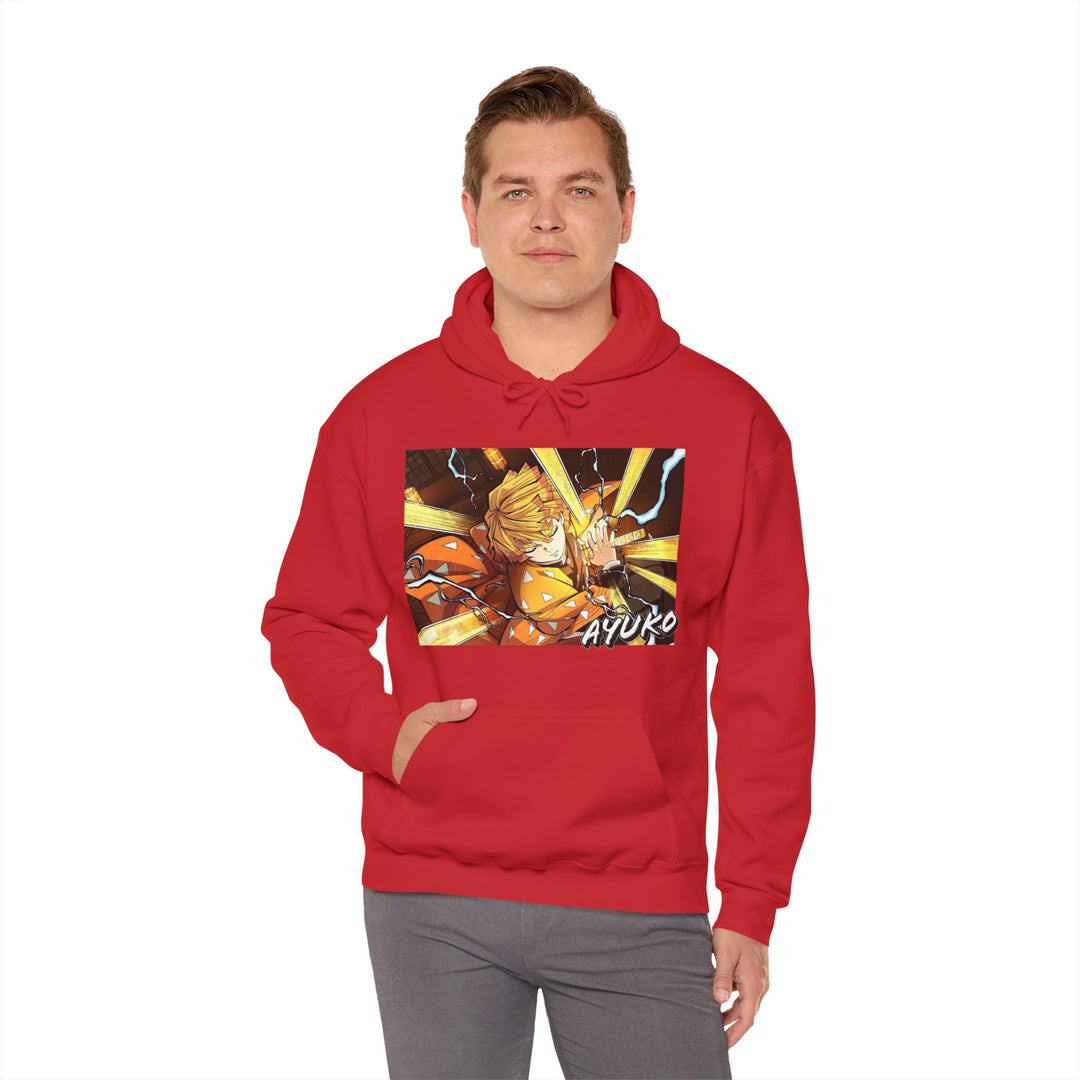 Zenitsu Breath of Thunder Ayuko Anime Hoodie