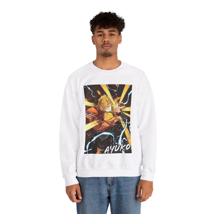 Zenitsu Breath of Thunder Ayuko Anime Sweatshirt