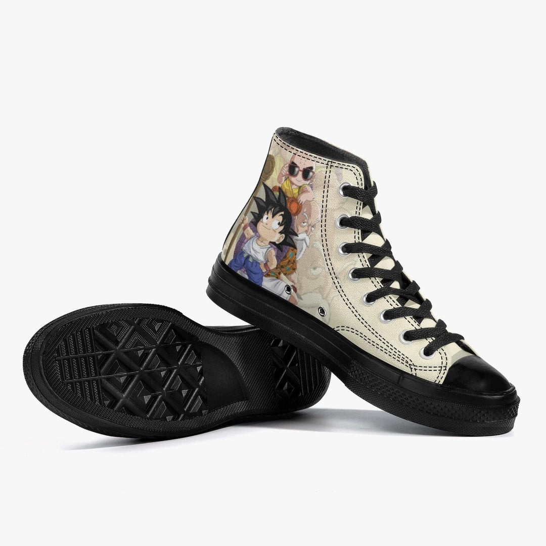 Dragonball Z Goku Krillin and Ded A-Star High Anime Shoes _ Dragonball Z _ Ayuko