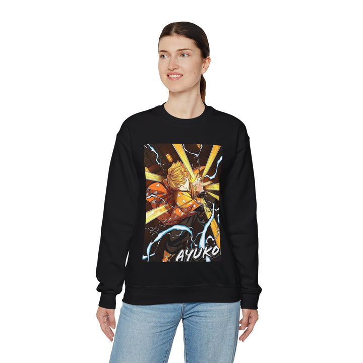 Zenitsu Breath of Thunder Ayuko Anime Sweatshirt