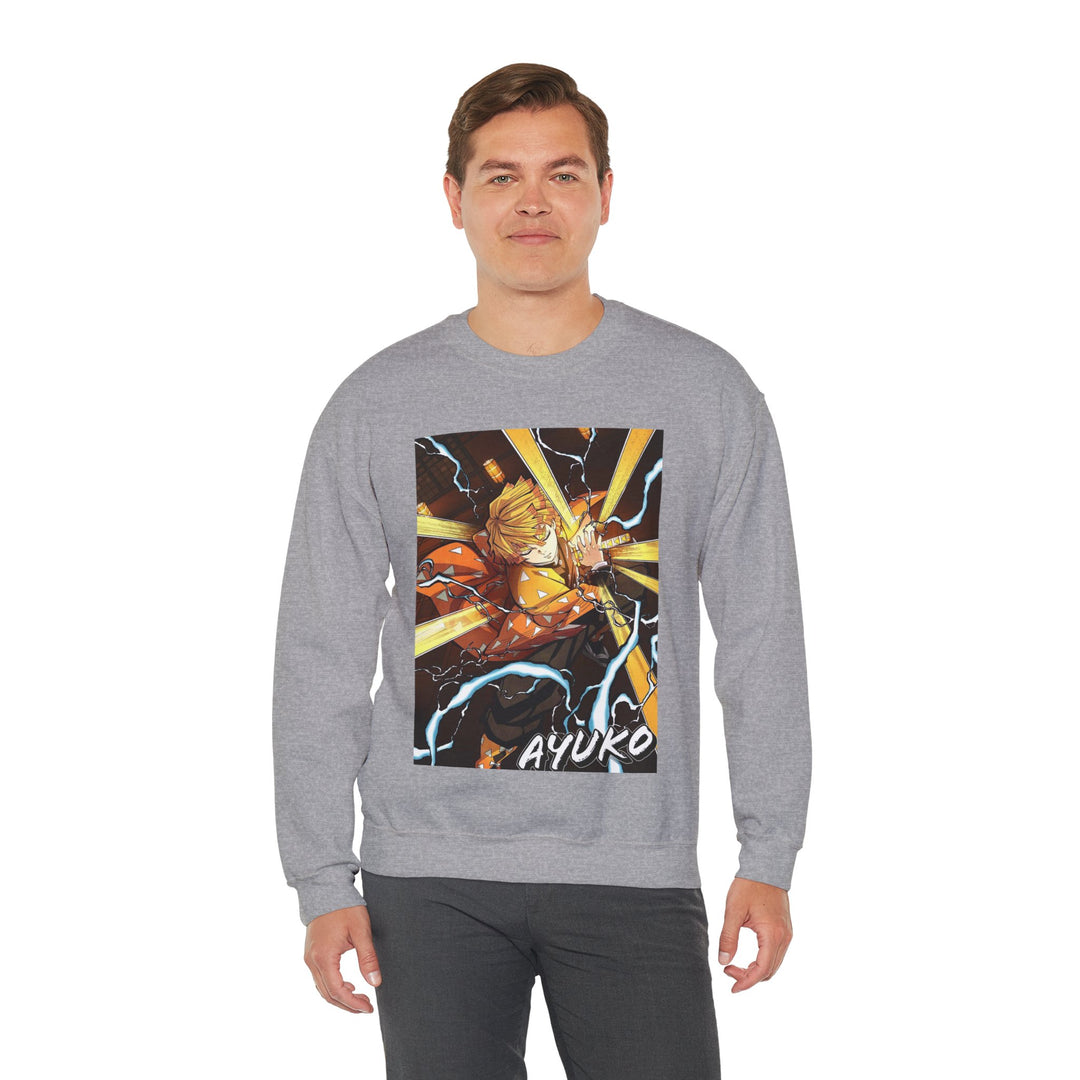 Zenitsu Breath of Thunder Ayuko Anime Sweatshirt