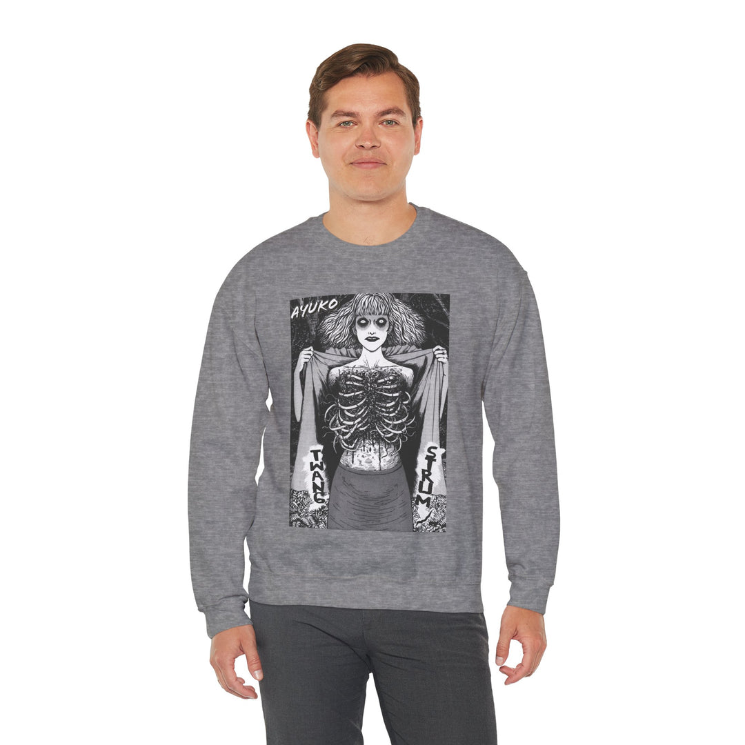 Junji Ito Ribs Woman Sweatshirt