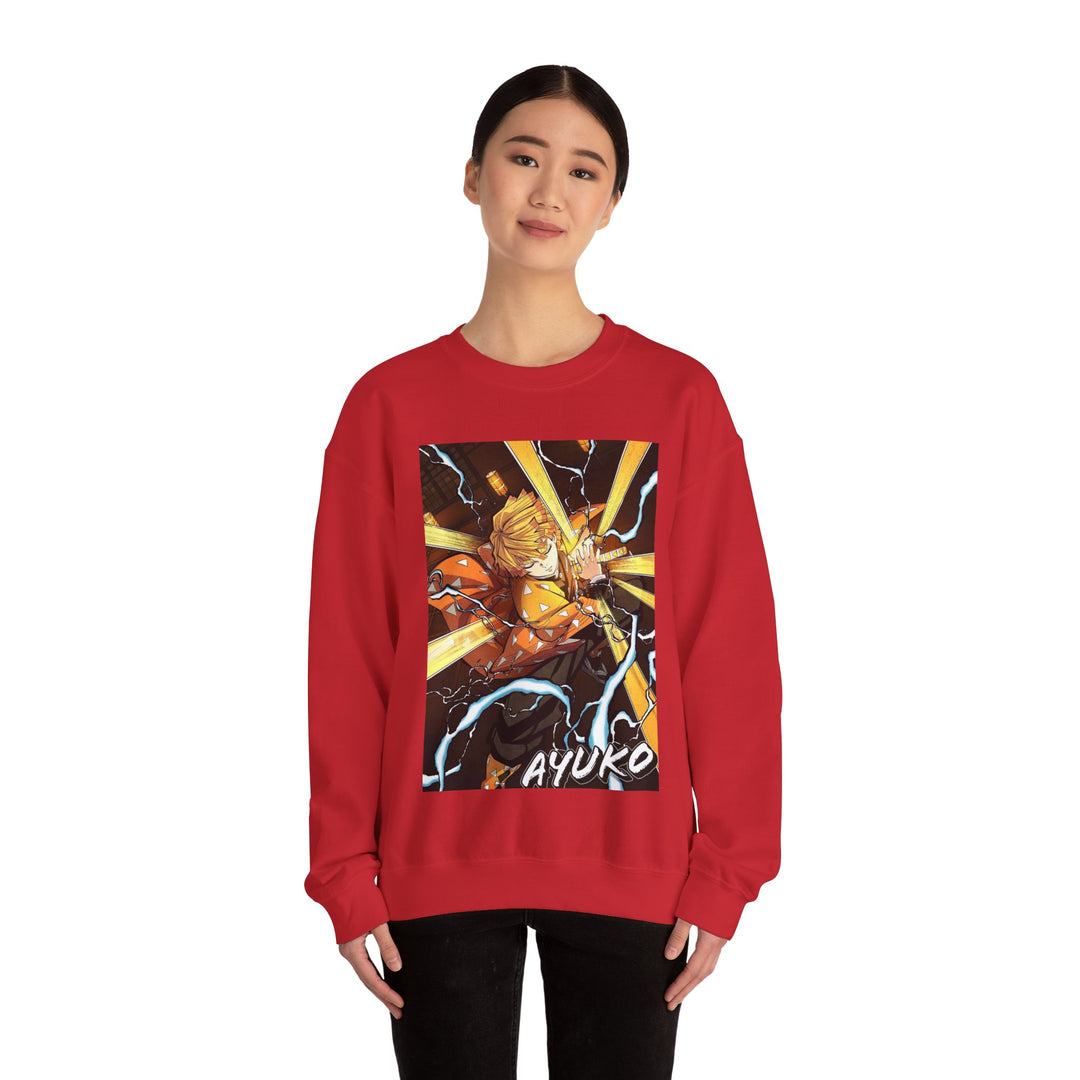 Zenitsu Breath of Thunder Ayuko Anime Sweatshirt