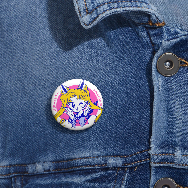 Sailor Moon Pin Buttons