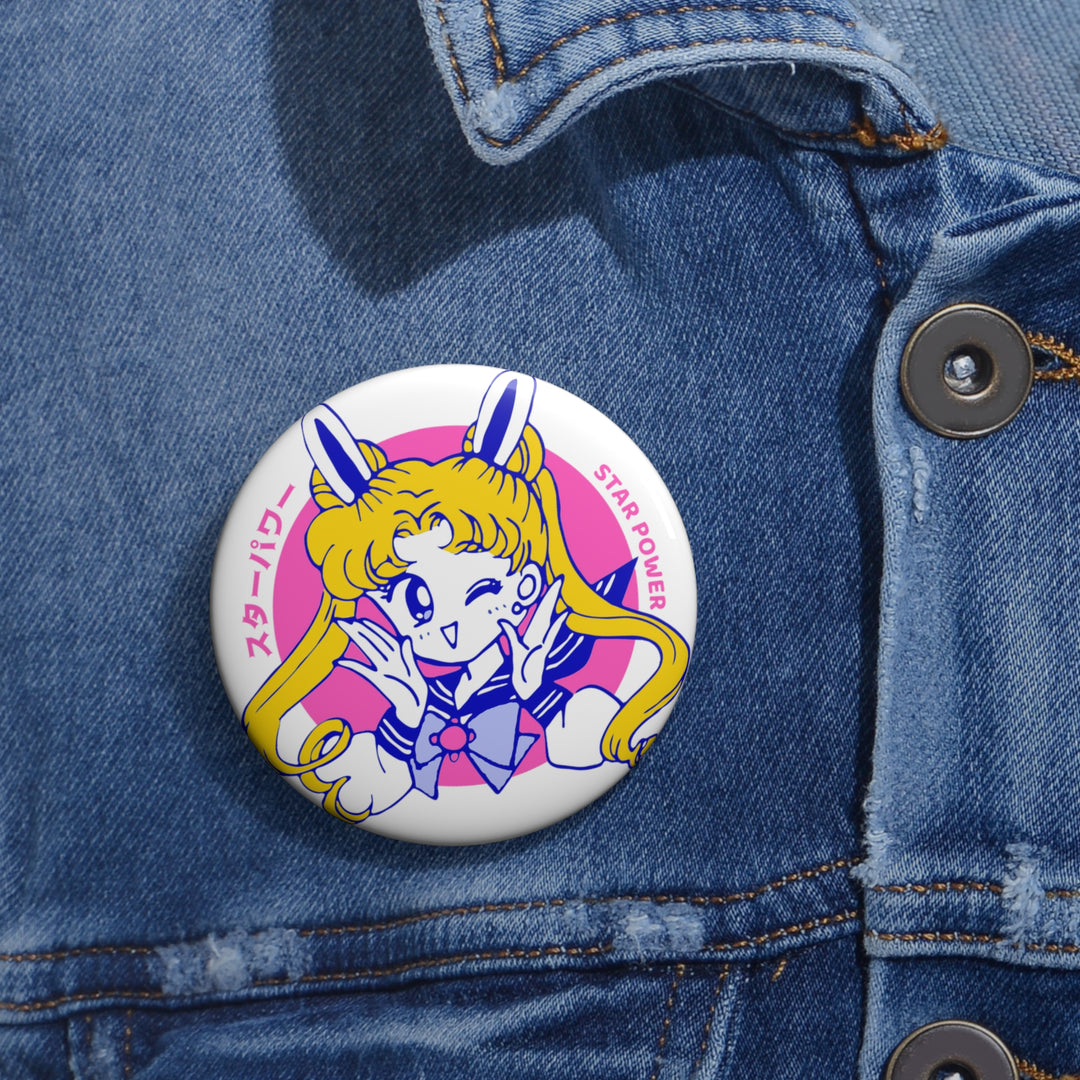 Sailor Moon Pin Buttons