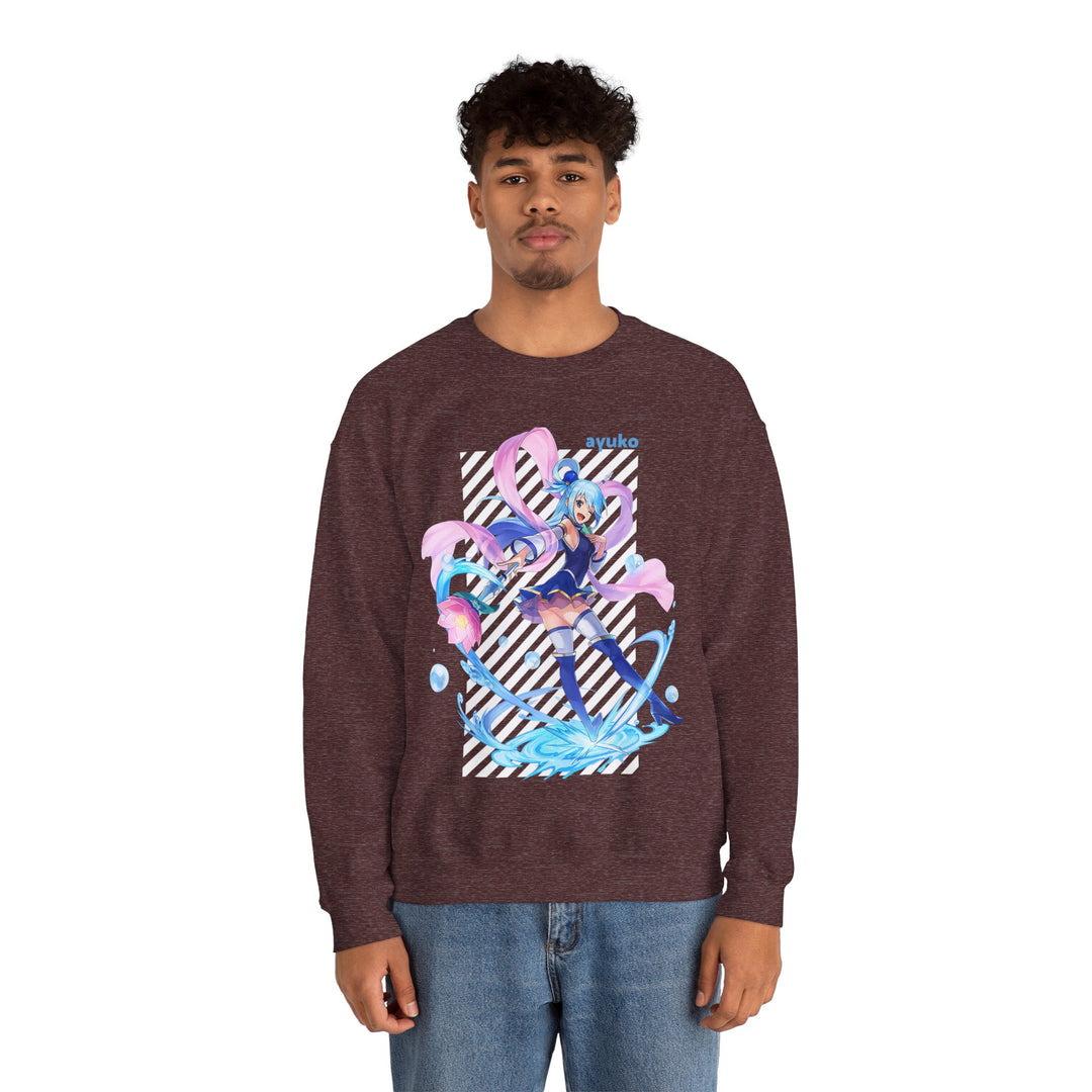 Konosuba Aqua Worthless God Sweatshirt