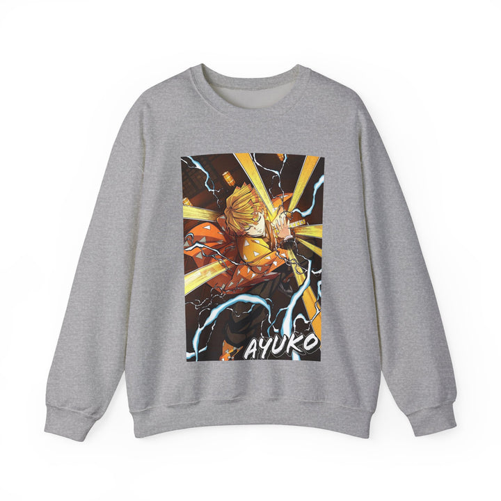 Zenitsu Breath of Thunder Ayuko Anime Sweatshirt