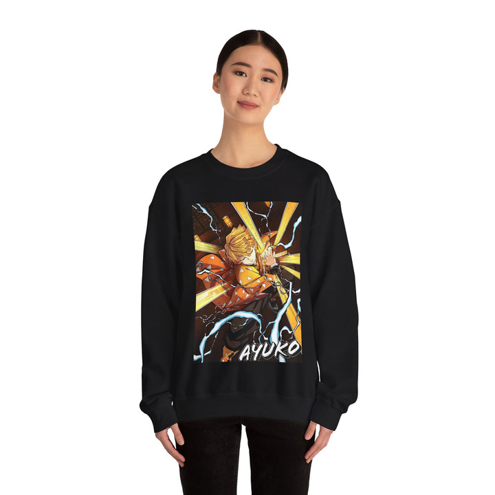 Zenitsu Breath of Thunder Ayuko Anime Sweatshirt