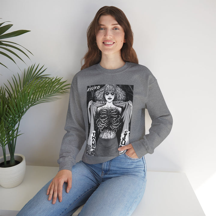 Junji Ito Ribs Woman Sweatshirt