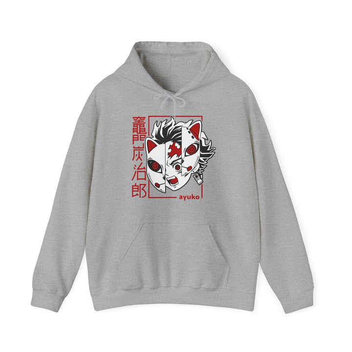 Tanjiro Demon Slayer Mask Hoodie