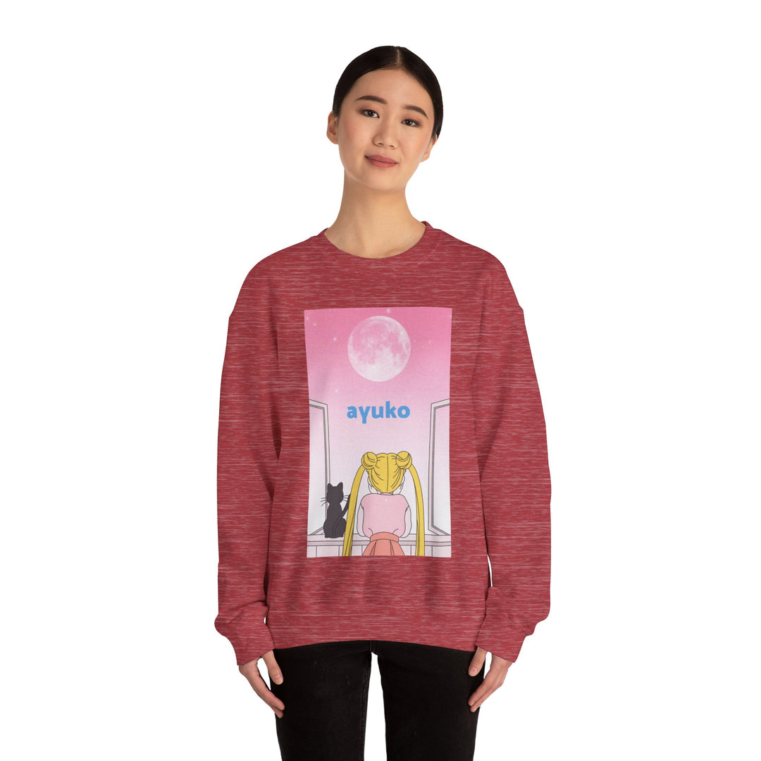 Sailor moon Unisex Heavy Blend Crewneck Sweatshirt