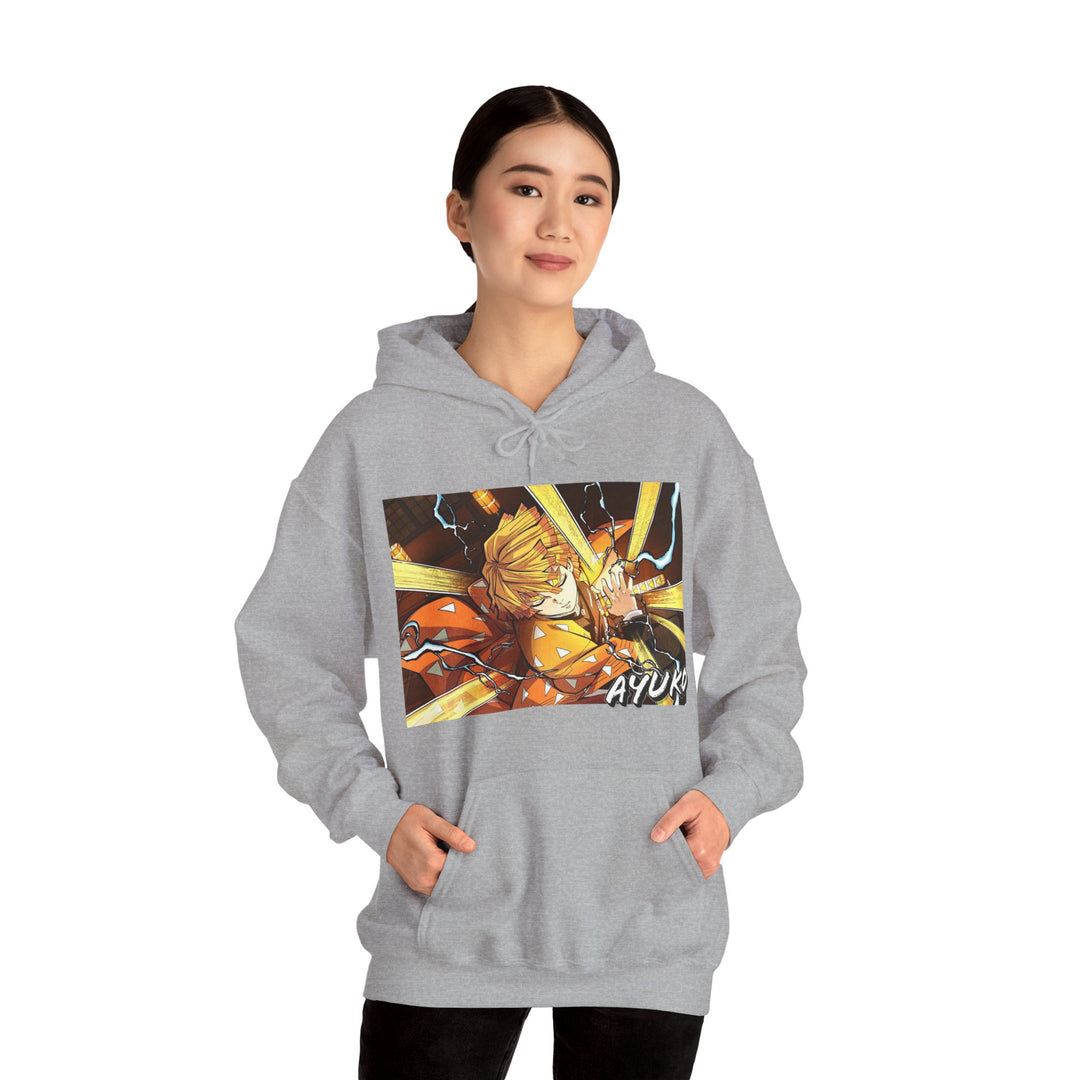 Zenitsu Breath of Thunder Ayuko Anime Hoodie