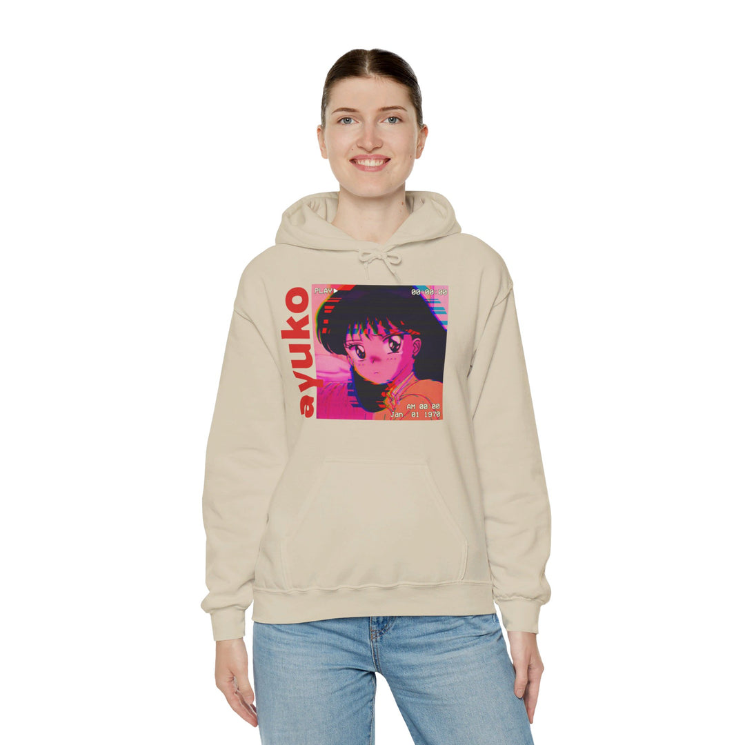 Sailor Mars VHS Ayuko Anime Hoodie