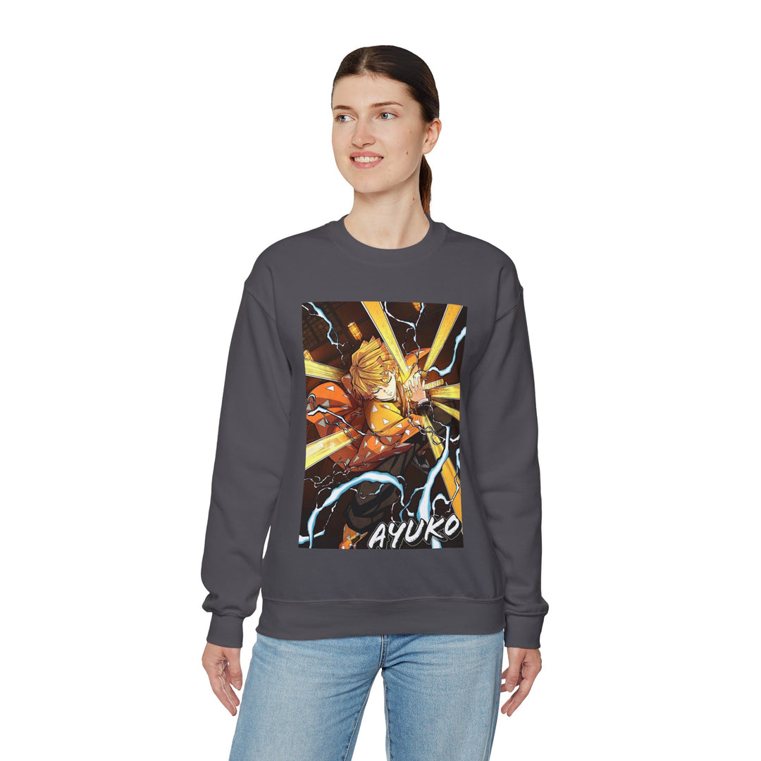 Zenitsu Breath of Thunder Ayuko Anime Sweatshirt