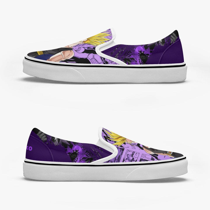 Dragonball Z Trunks Slip Ons Anime Shoes _ Dragonball Z _ Ayuko