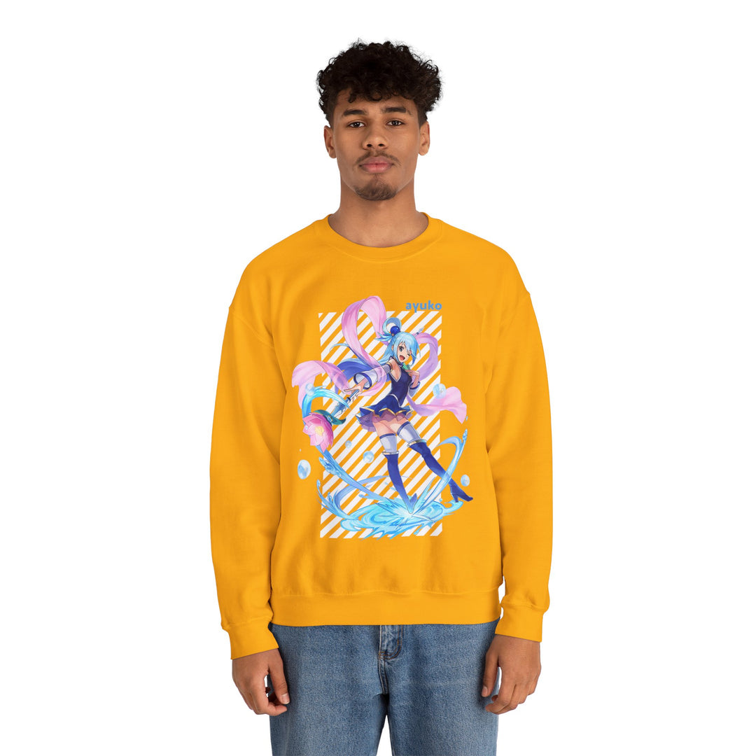 Konosuba Aqua Worthless God Sweatshirt