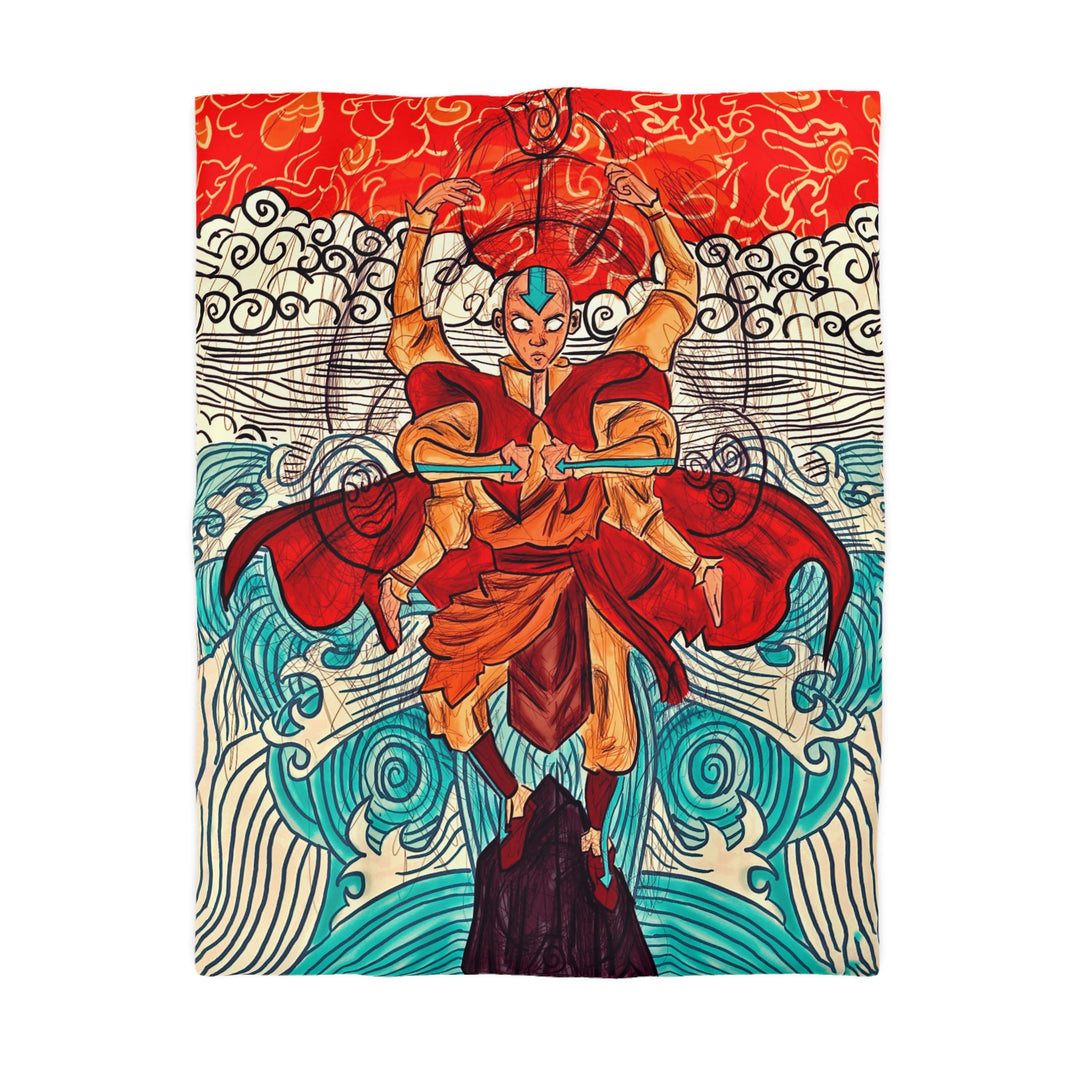 Avatar Aang Duvet Cover