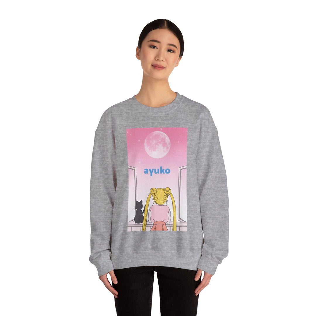 Sailor moon Unisex Heavy Blend Crewneck Sweatshirt