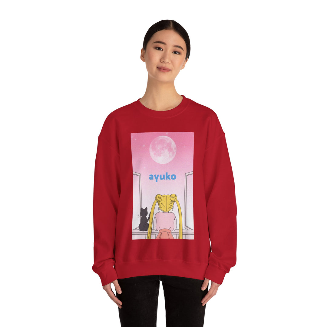 Sailor moon Unisex Heavy Blend Crewneck Sweatshirt