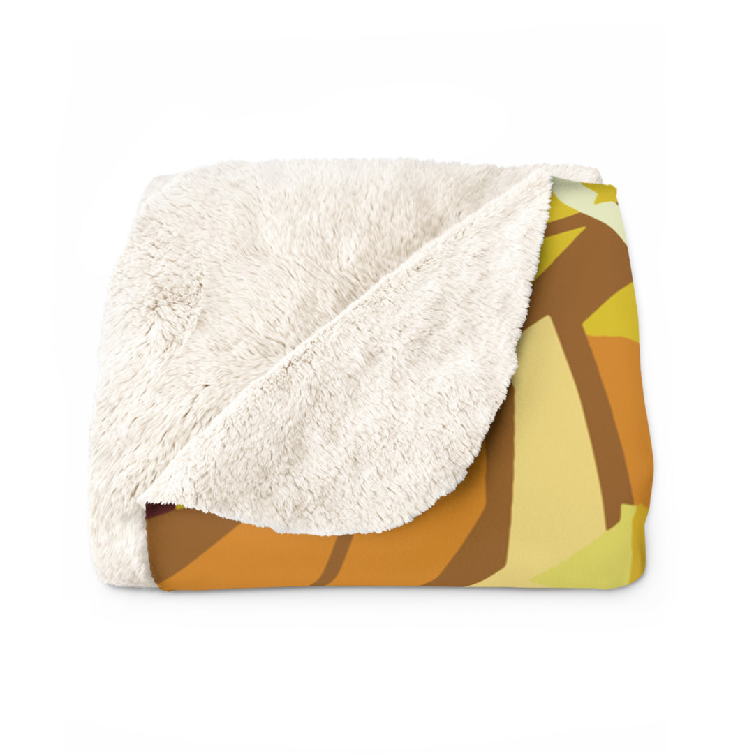 Zenitsu Sherpa Fleece Blanket