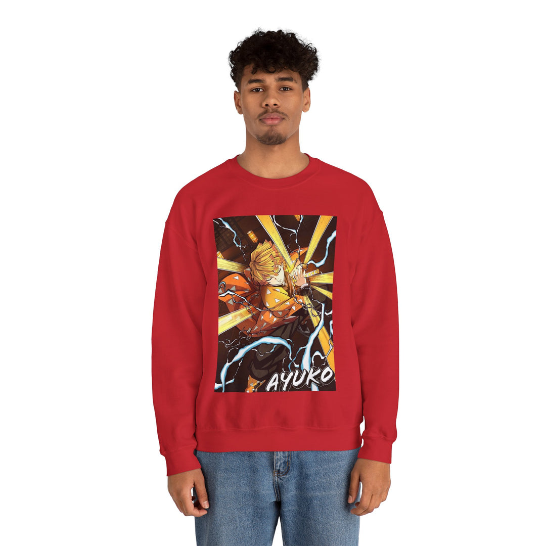 Zenitsu Breath of Thunder Ayuko Anime Sweatshirt