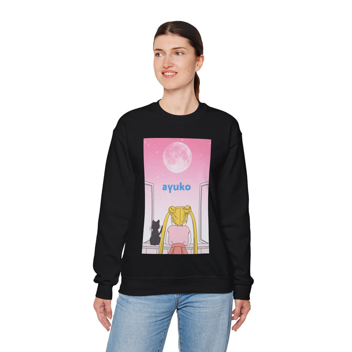 Sailor moon Unisex Heavy Blend Crewneck Sweatshirt