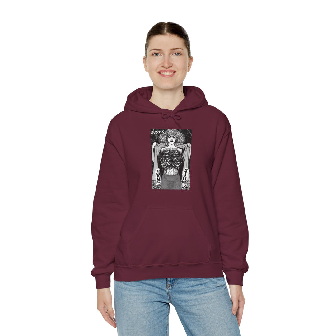 Junji Ito Ribs Women Hoodie