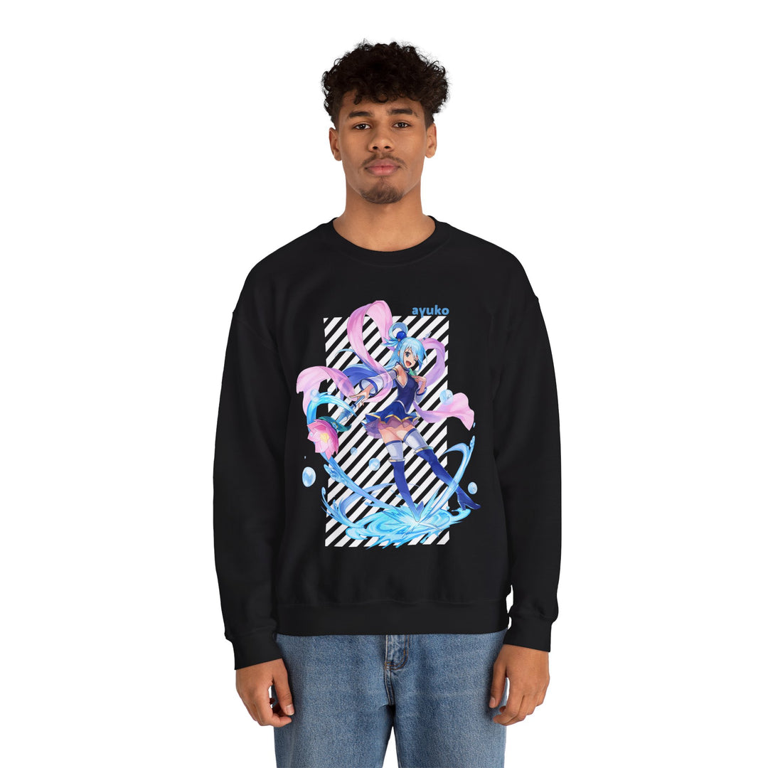 Konosuba Aqua Worthless God Sweatshirt