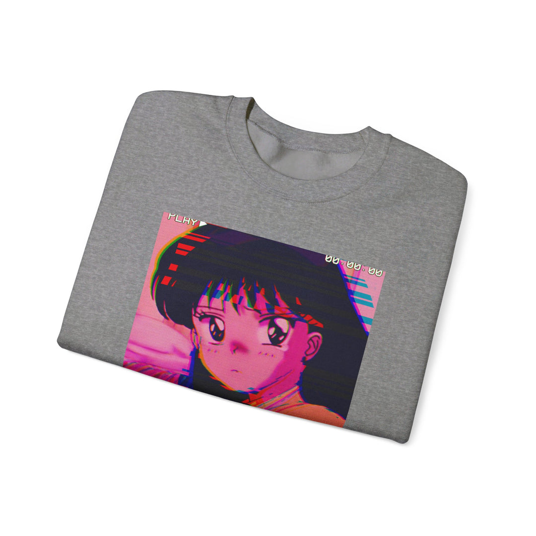 Sailor Mars VHS Anime Sweatshirt