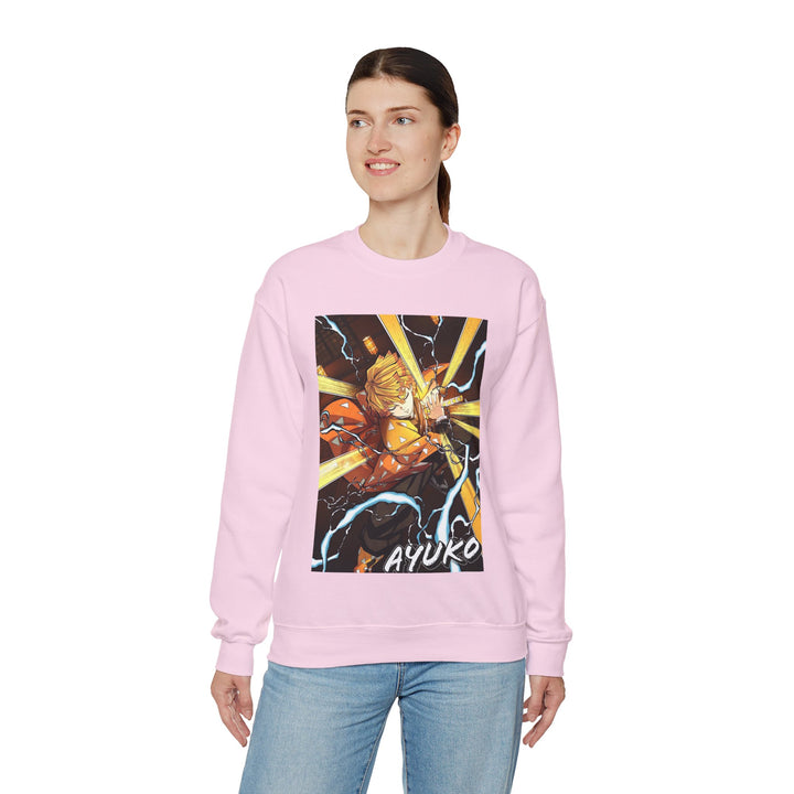 Zenitsu Breath of Thunder Ayuko Anime Sweatshirt