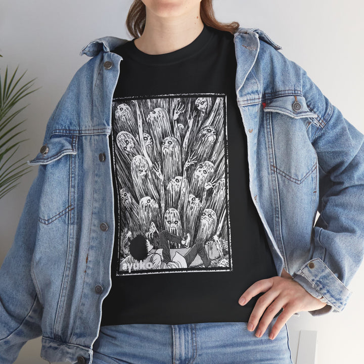 Junji Ito Many Faces Shirt