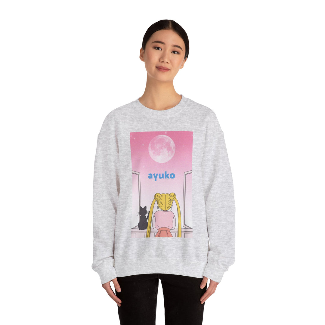 Sailor moon Unisex Heavy Blend Crewneck Sweatshirt