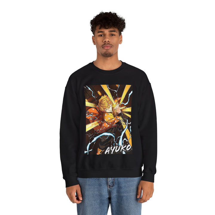 Zenitsu Breath of Thunder Ayuko Anime Sweatshirt