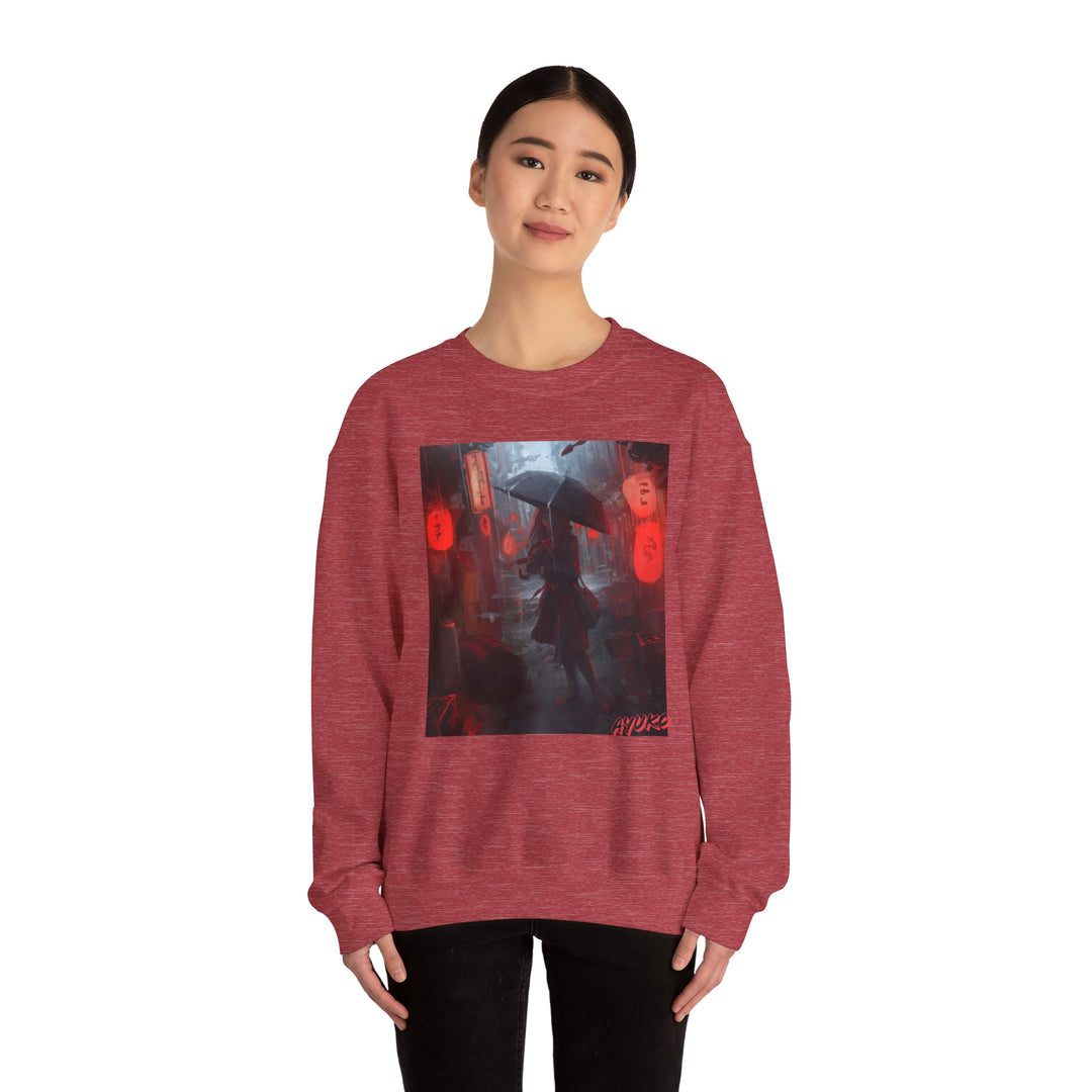 Girl in the Rain Sweatshirt