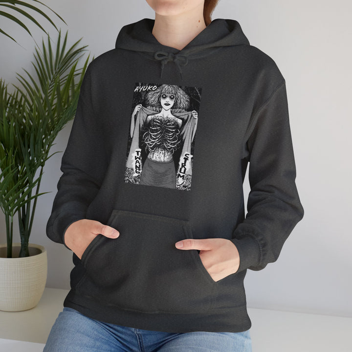 Junji Ito Ribs Women Hoodie