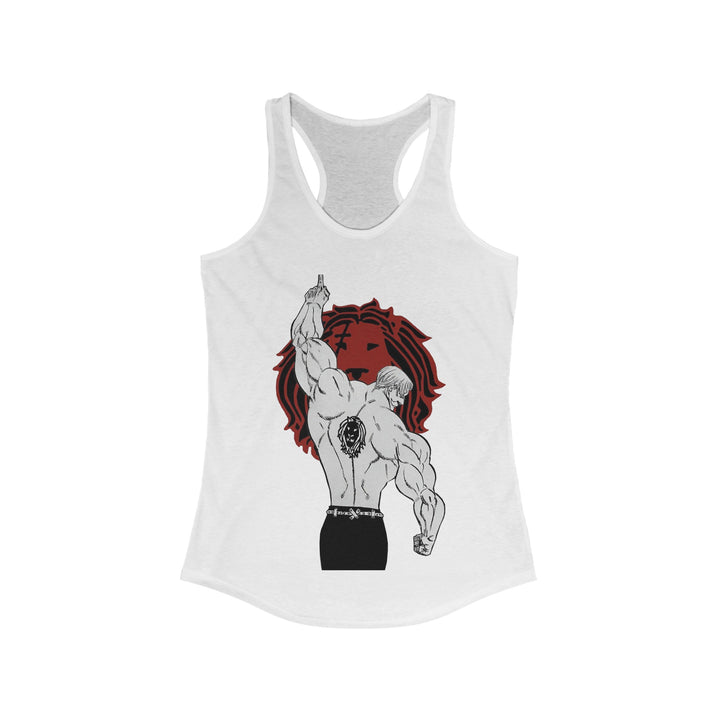 Escanor Seven Deadly Sins Women's Ideal Racerback Tank