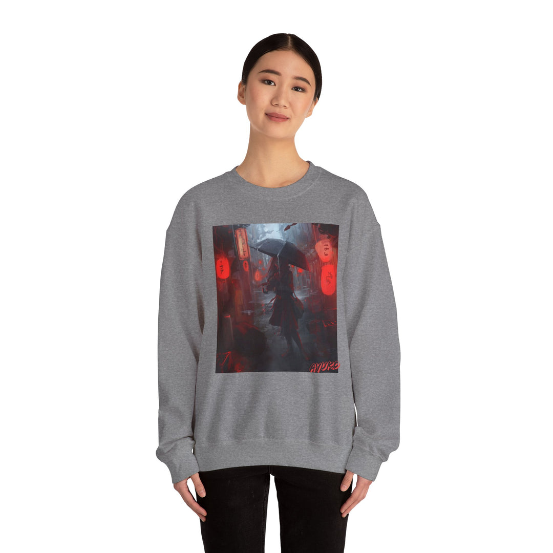 Girl in the Rain Sweatshirt