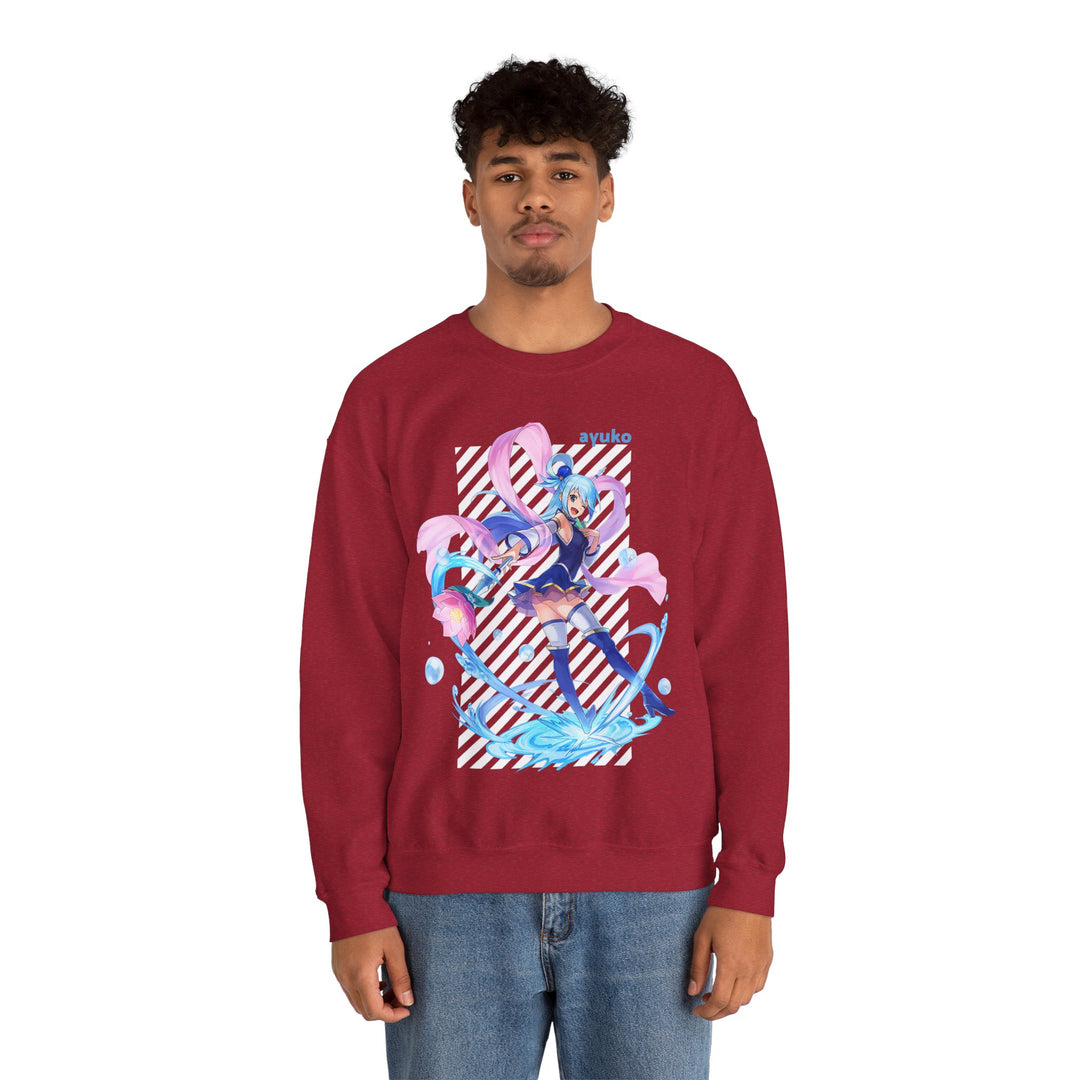 Konosuba Aqua Worthless God Sweatshirt