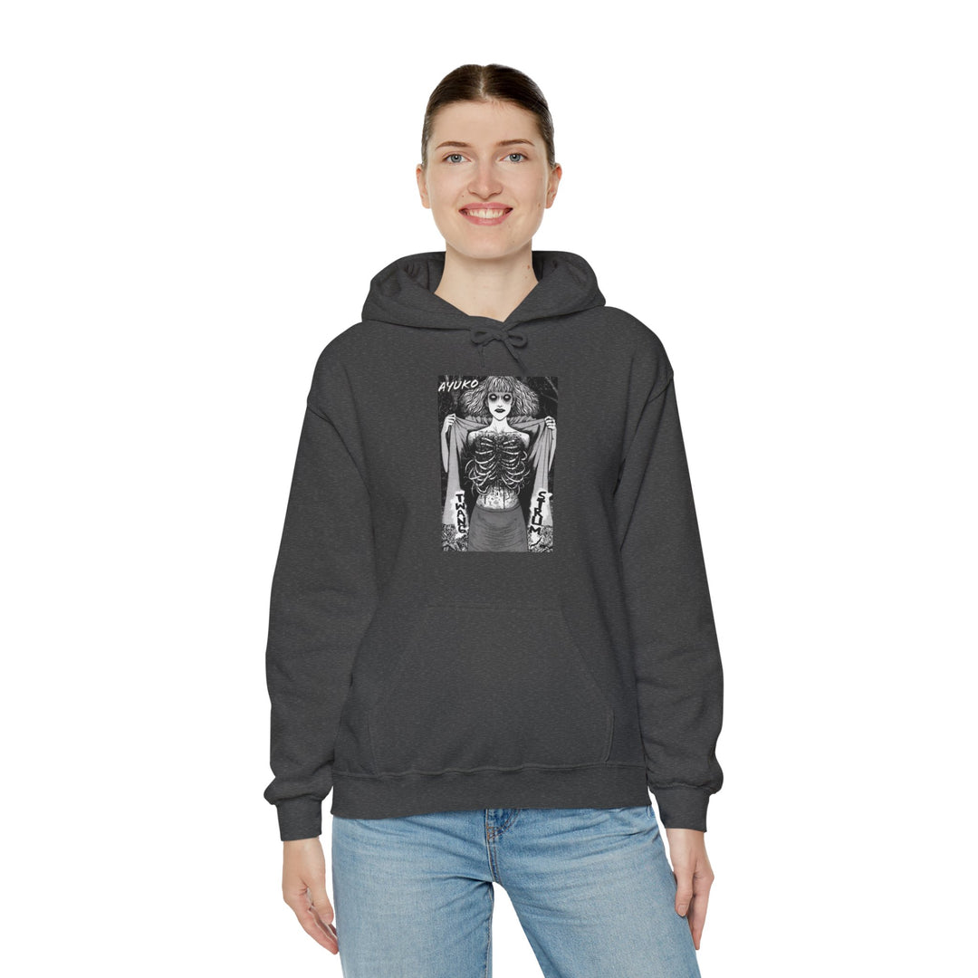 Junji Ito Ribs Women Hoodie