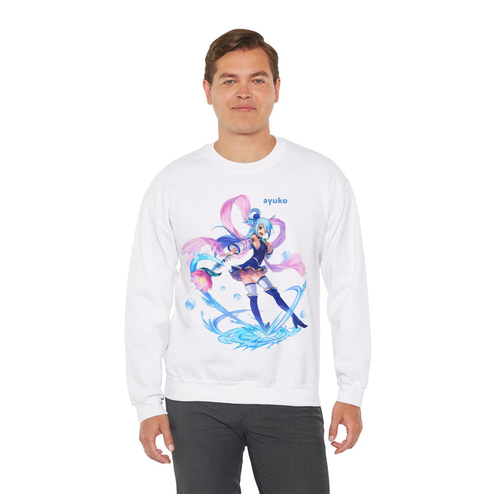 Konosuba Aqua Worthless God Sweatshirt