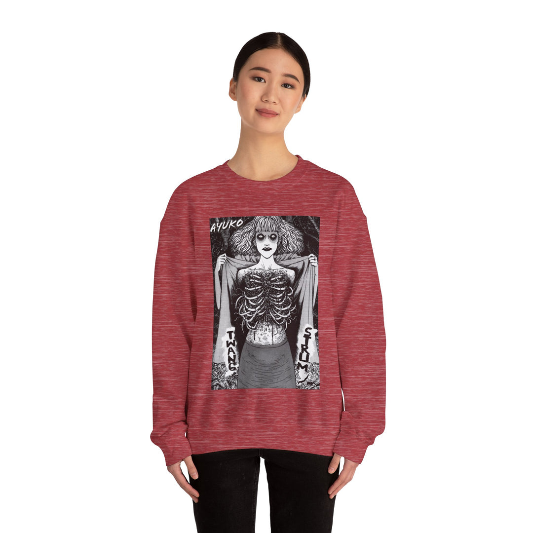 Junji Ito Ribs Woman Sweatshirt